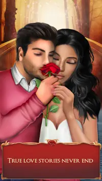 Magic Red Rose Story -  Love Romance Games Screen Shot 0