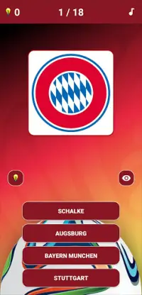 Fußball Logo Quiz Screen Shot 0