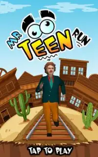 Monsieur Teen courir - métro fonctionnement Jeu Screen Shot 4