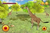 Giraffe Family Life Jungle Sim Screen Shot 23