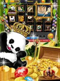 Royal Panda Slots - Gratis Screen Shot 1