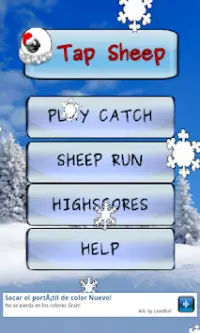 Tap Sheep Christmas Edition Screen Shot 0