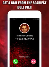 Talk To Chucky -Killer Scary Chucky Call Simulator Screen Shot 1