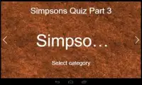 Simpsons Quiz Part 3 Screen Shot 0