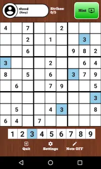 Sudoku Multiplayer Online - Duel friends online! Screen Shot 1