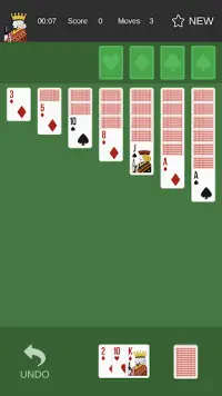 Klondike Solitaire. Klasik oyun kartları Kart ♦♣♥♠ Screen Shot 0