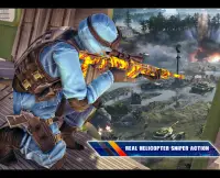 Helicopter Gunship Sniper 3d - Shooting Games 2021 Screen Shot 16