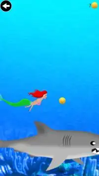 mermaid swimming underwater Screen Shot 2
