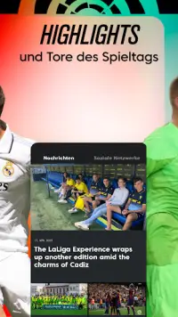 Offizielle La Liga Fußball App Screen Shot 2