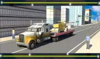 Heavy Crane Transporter Truck Screen Shot 16