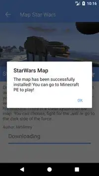 Map Star Wars for Minecraft PE Screen Shot 3