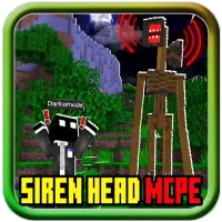 Mod Siren Head [Horror] for Your Minecraft PE Screen Shot 0