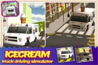 IceCream Delivery Truck Sim 3D Screen Shot 4