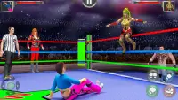 महिलाओं क्रांति लड़ाई कुश्ती: लड़ खेल Screen Shot 1