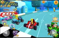 Kart Simpsons Ultimate hustling Screen Shot 0