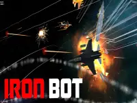 Iron Bot - Человек-истребитель летающих трансформе Screen Shot 8