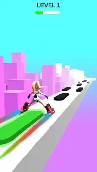 Skate Roller Run 3D Screen Shot 6
