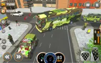 버스 게임 - 군대 코치 운전 모의 실험 장치 Screen Shot 4