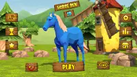 ม้า วิ่ง เกม | สนุก แข่ง 3D Screen Shot 4