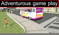 Ice Cream Delivery Truck: Transport Van Simulator Screen Shot 0