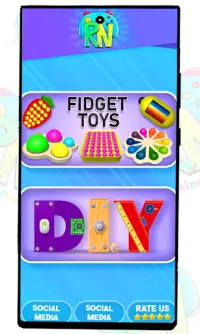 Poppit Game: Pop it Fidget Toy Screen Shot 1