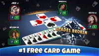 Spades Card Games Screen Shot 0