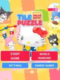 Hello Kitty tile puzzle Screen Shot 3