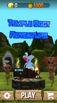 Temple Oggy Run Adventure Screen Shot 0