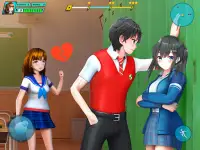 School Love Life: Anime Games Screen Shot 15