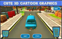 City Cartoon Car Racer Screen Shot 0