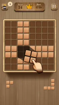 Wood Block Puzzle - Star Gem Jigsaw Legend Game Screen Shot 0
