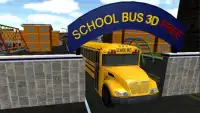 School Bus 3D Free Screen Shot 0