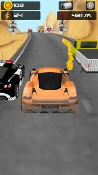 Unblocked Traffic Car Racing Screen Shot 2