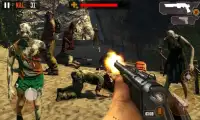 Dead Zombie Shooter Real Shooting Frontier 3D Screen Shot 1