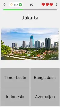 Ibu kota semua negara di dunia: Kuis tentang kota Screen Shot 0
