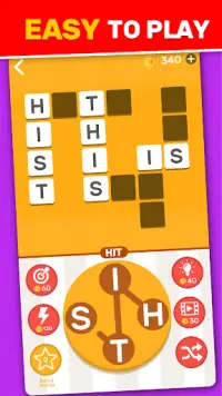 Crossword Puzzle Game Screen Shot 1