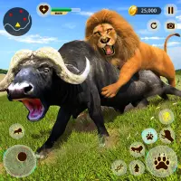 Lion Games Animal Simulator 3D Screen Shot 0