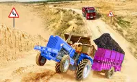 Tractor Trolley Free Cargo Game-Driving Simulator Screen Shot 1