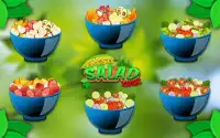 Jeu de salades saines pour en Screen Shot 1