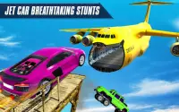 Mobil jet mengendarai gt racing game stunt demam Screen Shot 12