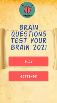 Brain Quiz - Train Your Brain Screen Shot 0