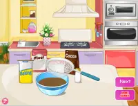 料理ゲームは女の子のためのチョコレート菓子を作ります Screen Shot 2
