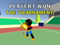 Stickman Tennis 3D Screen Shot 9