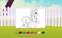 Giochi da colorare Pony Screen Shot 11