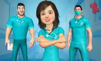Виртуальный симулятор Real Hospital Games Screen Shot 0