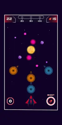 Tap - Space Shooter, Galaxy Shooting, Attack Game! Screen Shot 4