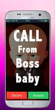 Тһе boss baby call Vid (( OMG HE ANSWERED )) Screen Shot 0