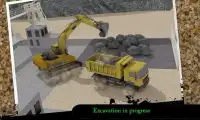 Mine Excavator Crane 3D Screen Shot 1