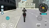 Police City Motorbike Rider Screen Shot 1