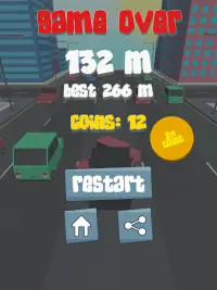 Speed Race: car crash in city Screen Shot 6